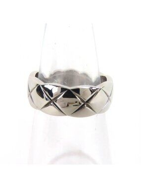 Chanel Coco Crush Ring 18k White Gold 50 Weight Recommended